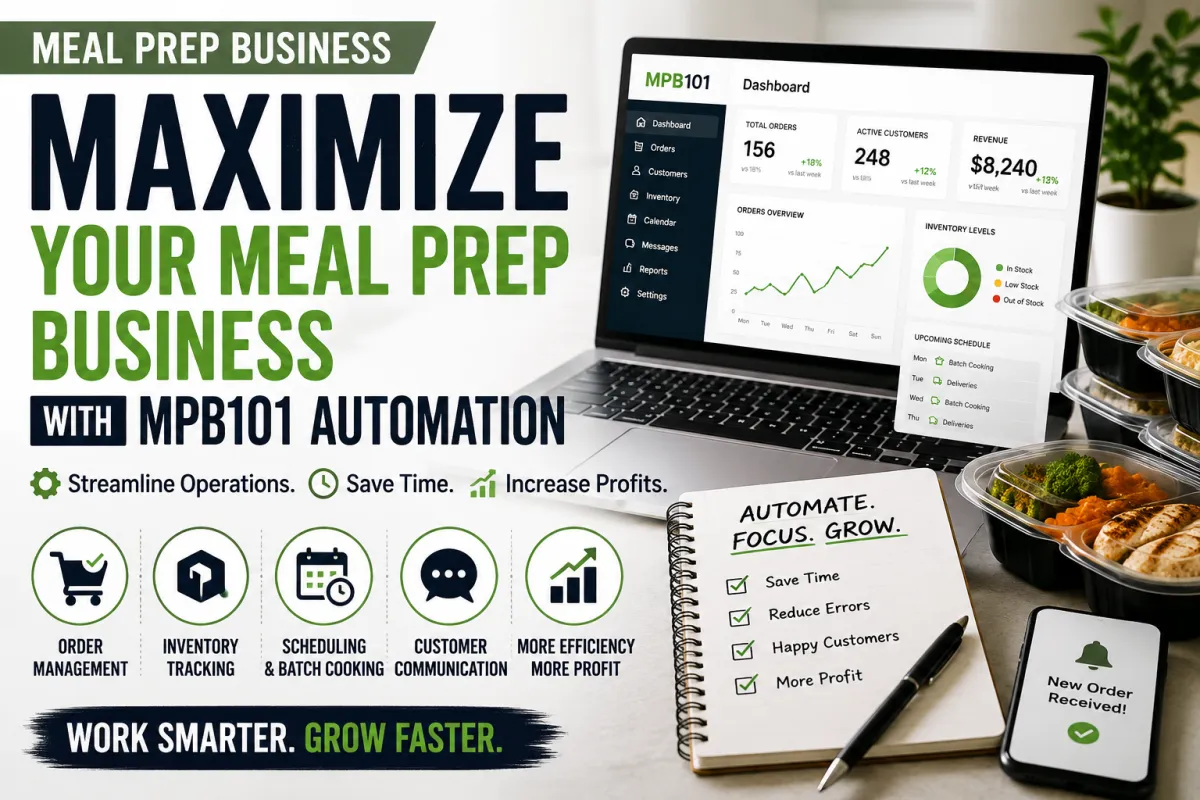 How Automation Can Improve Your Meal Prep Business