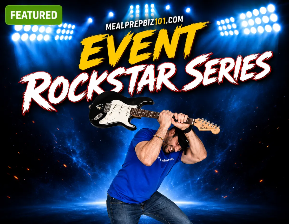 Event Rockstar training for meal prep business owners