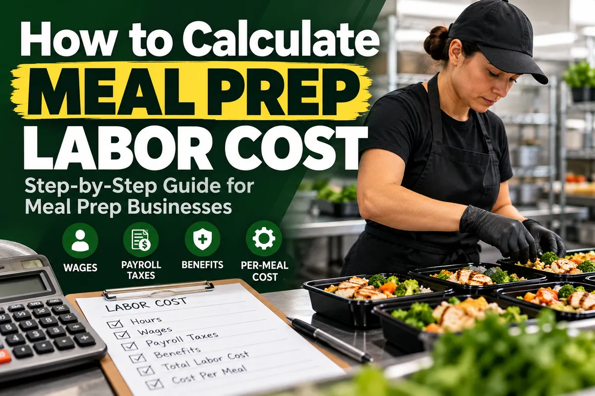 How to Calculate Meal Prep Labor Cost (Step-by-Step)