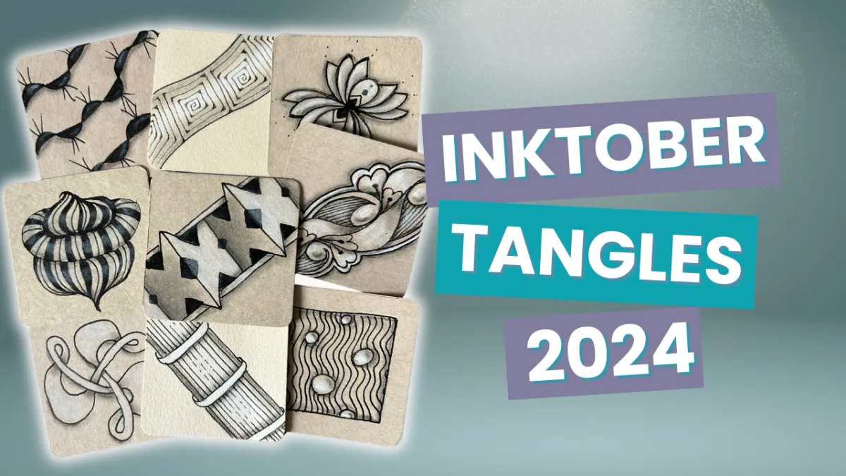 Tangles created by Lisa Crow