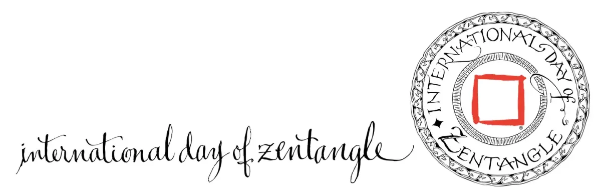 The official banner for International Day of Zentangle