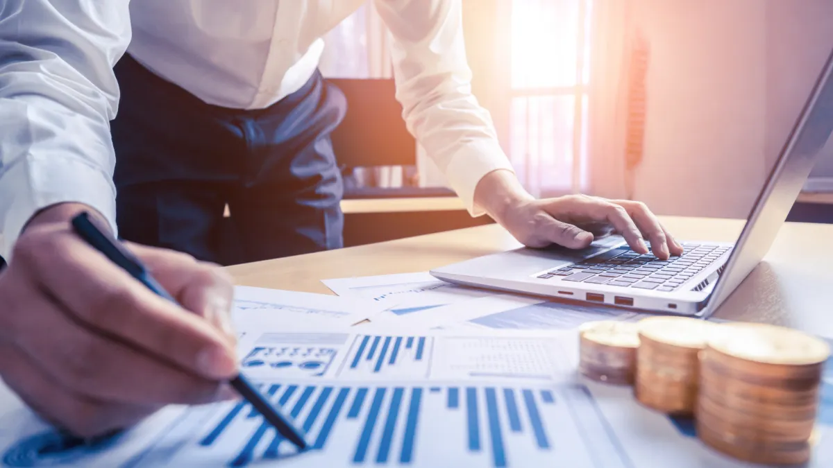 a dining room table in front of a window