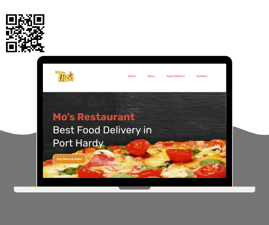 Site web Mo's Restaurant- mockup