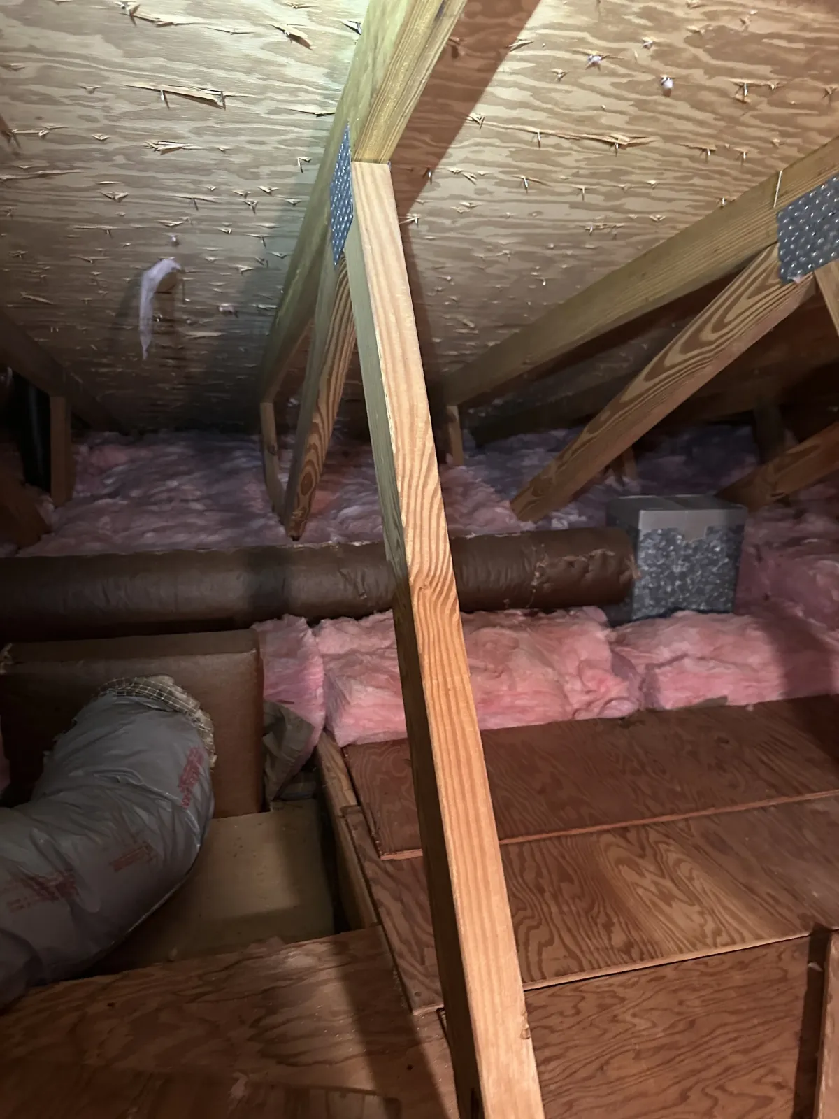 Ceiling Insulation with Fiberglass Batts