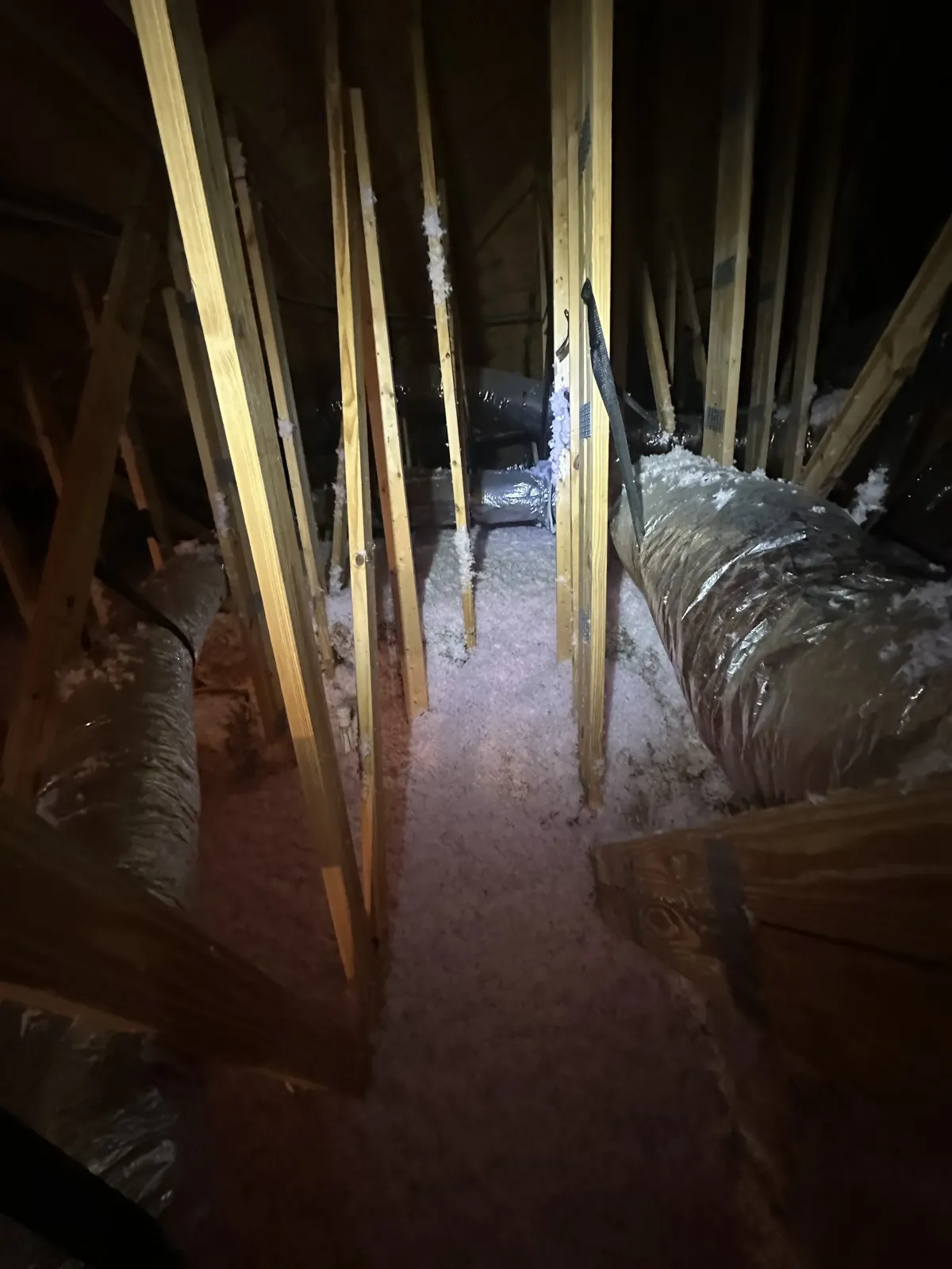 Blown-In Insulation Crawl Spaces