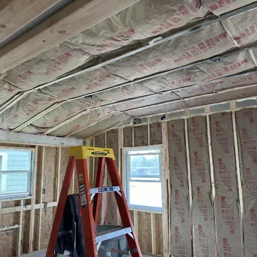 Fiberglass Batts Ceiling Insulation Energy Efficiency