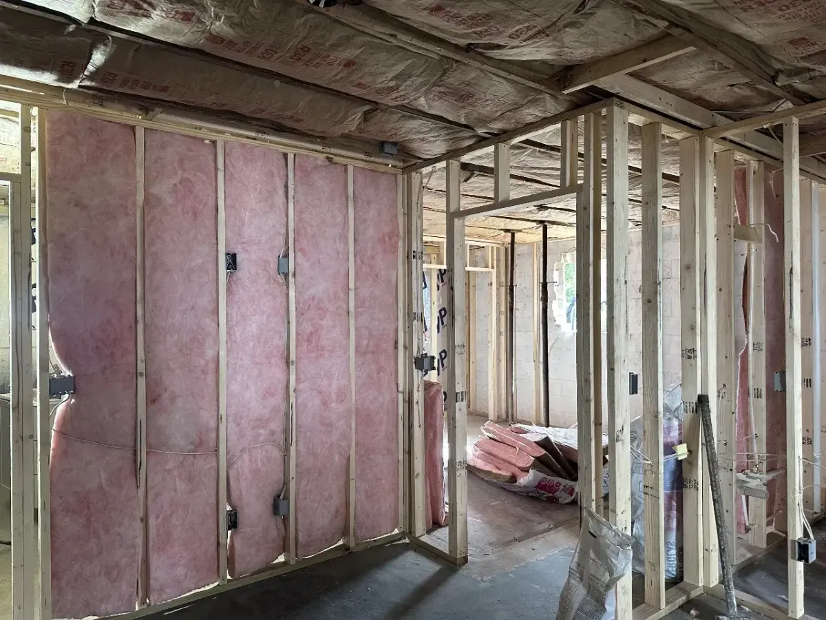 Fiberglass Batts Wall Cavity Insulation