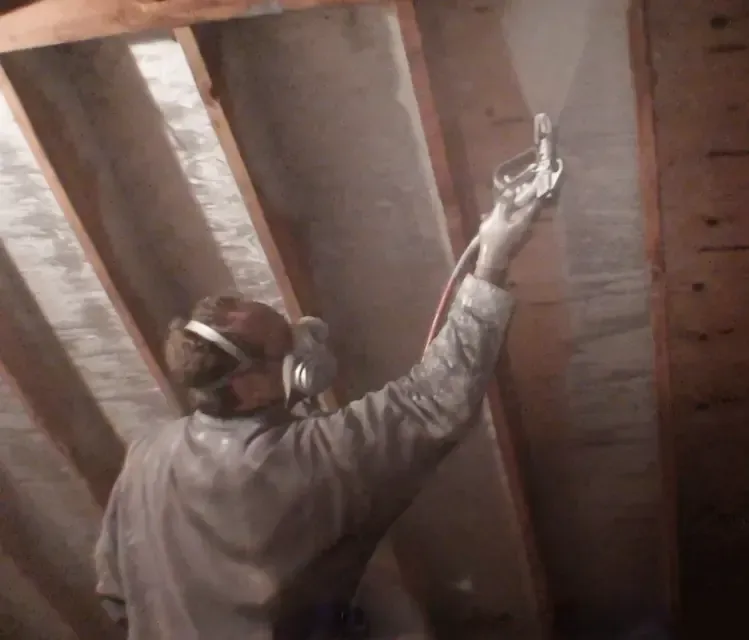 Radiant barrier spray applied for long lasting performance