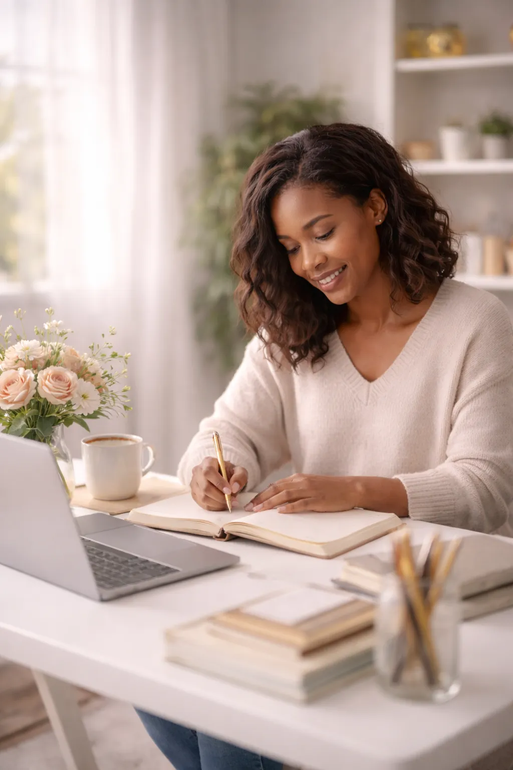 seashore during golden hour