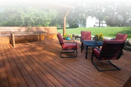 deck staining services