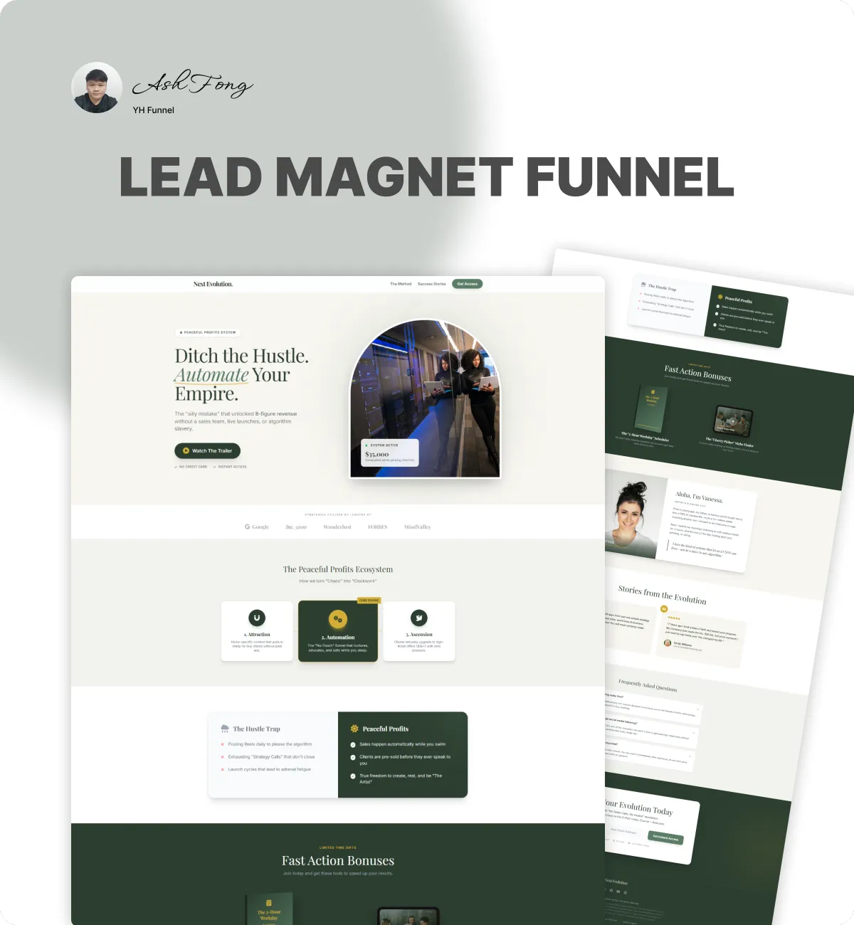 Lead Magnet funnel