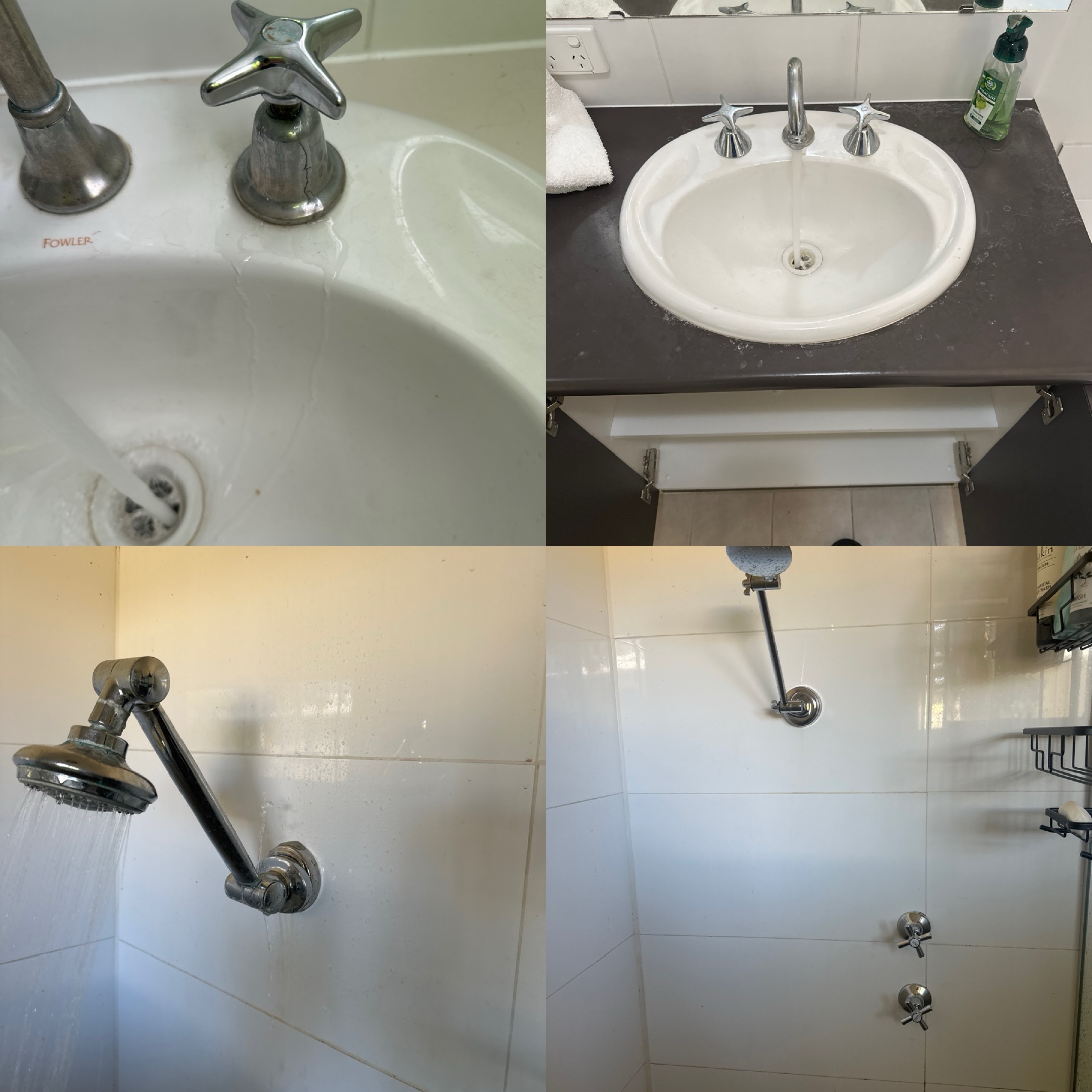 a couple of pipes connected to a building