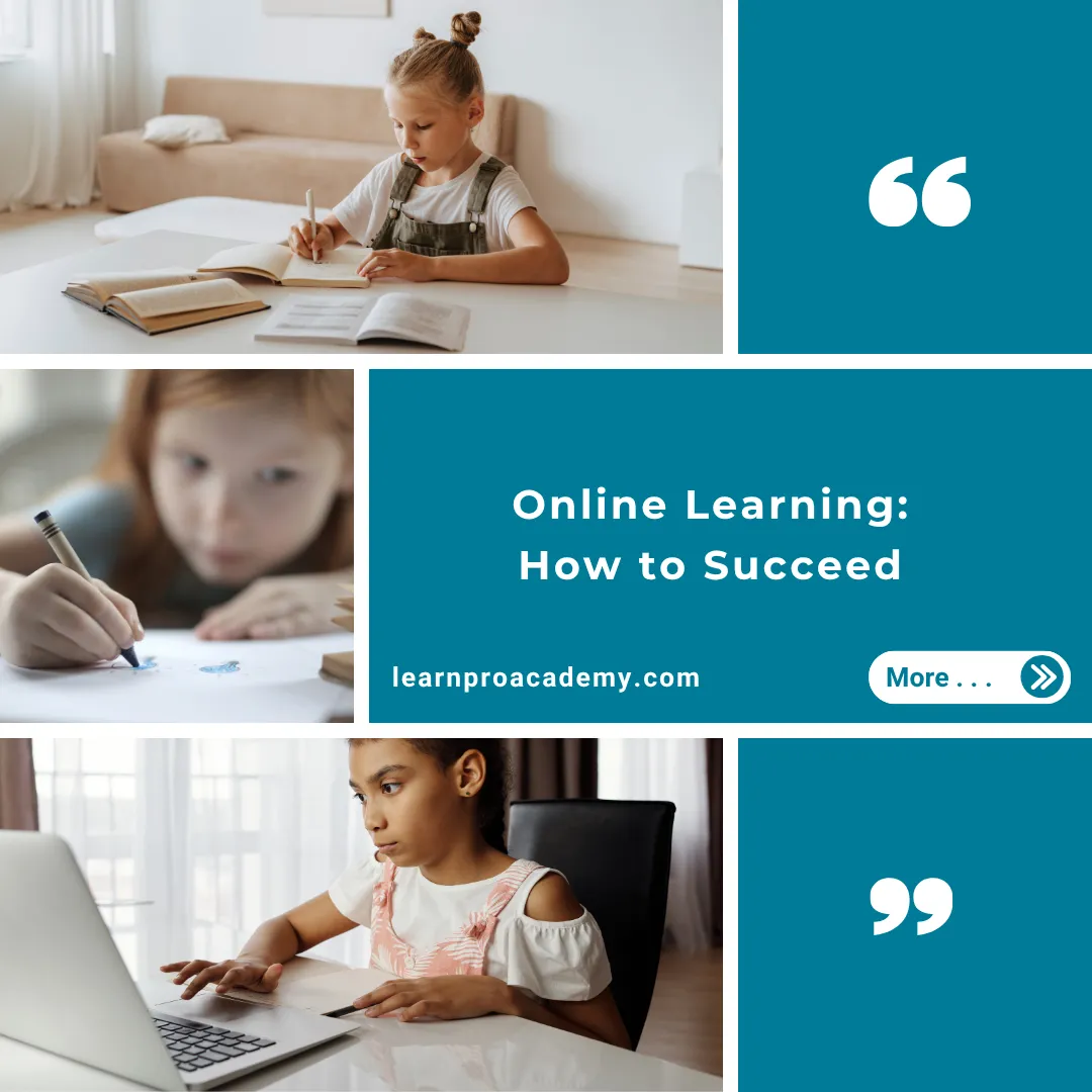 Learning Habits & Support: Online Learning-How to Succeed