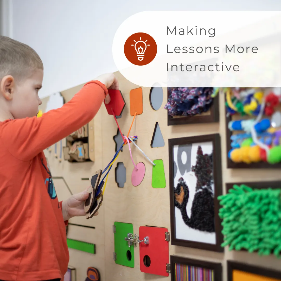Making Lessons More Interactive