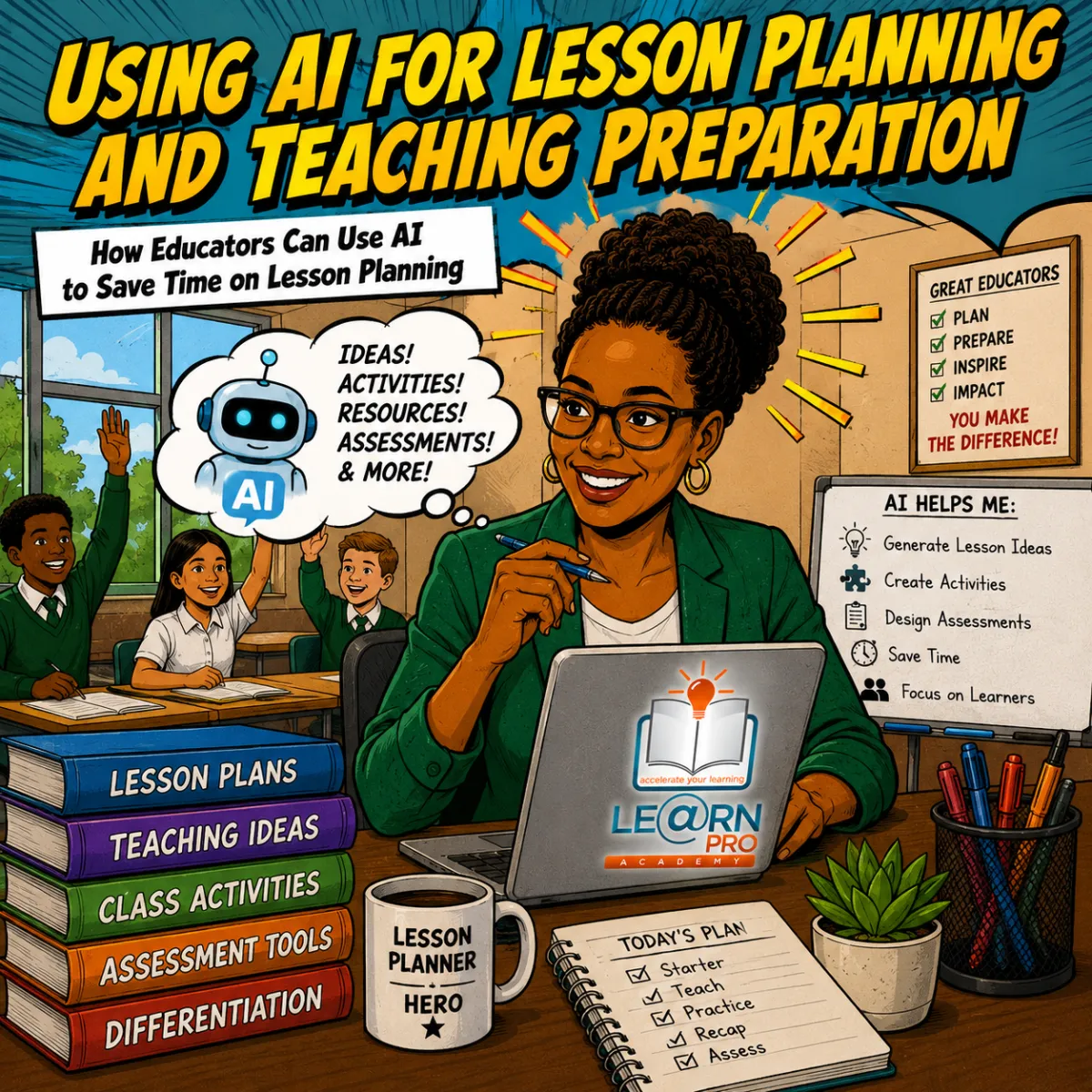 How Educators Can Use AI to Save Time on Lesson Planning