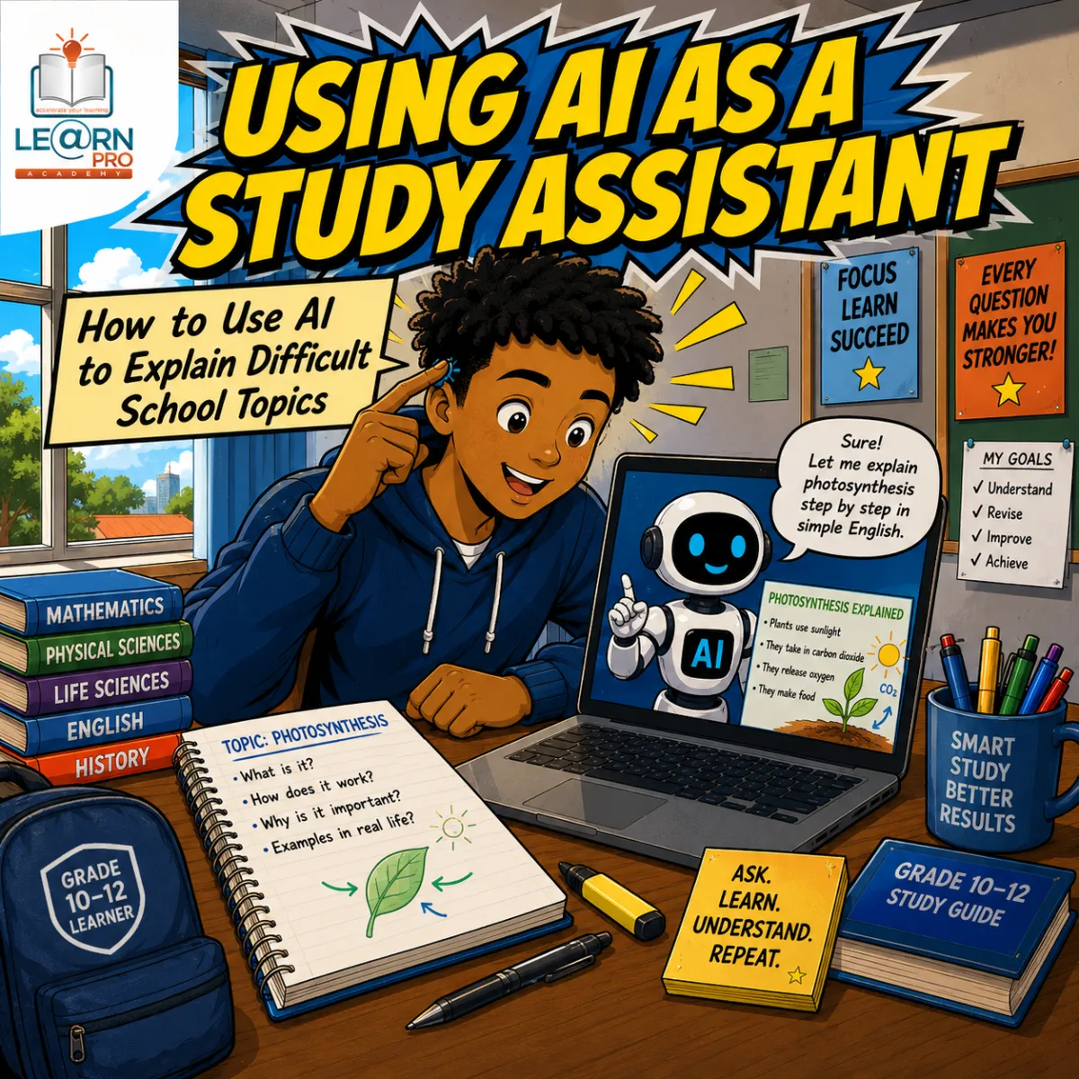 How to Use AI to Explain Difficult School Topics
