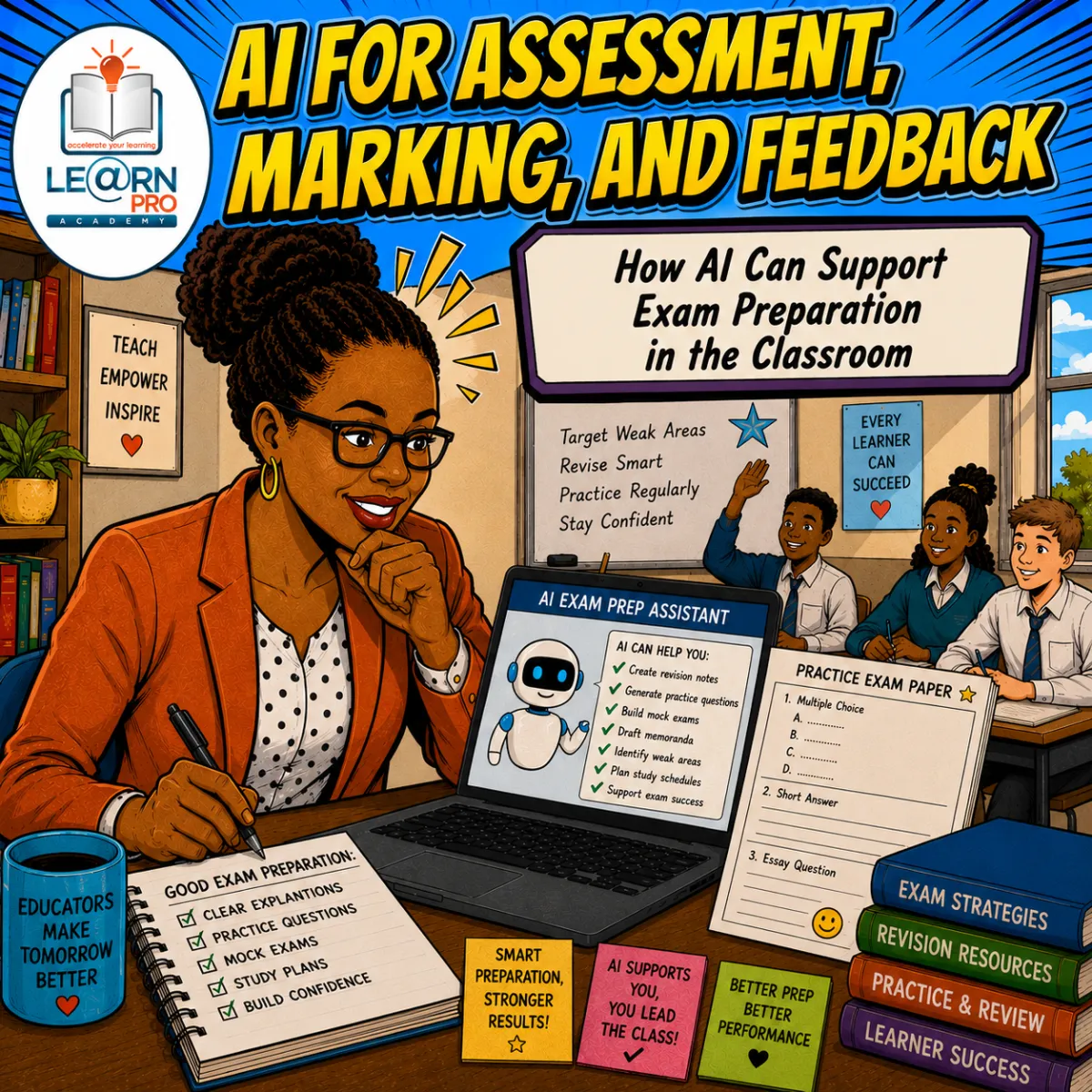 How AI Can Support Exam Preparation in the Classroom