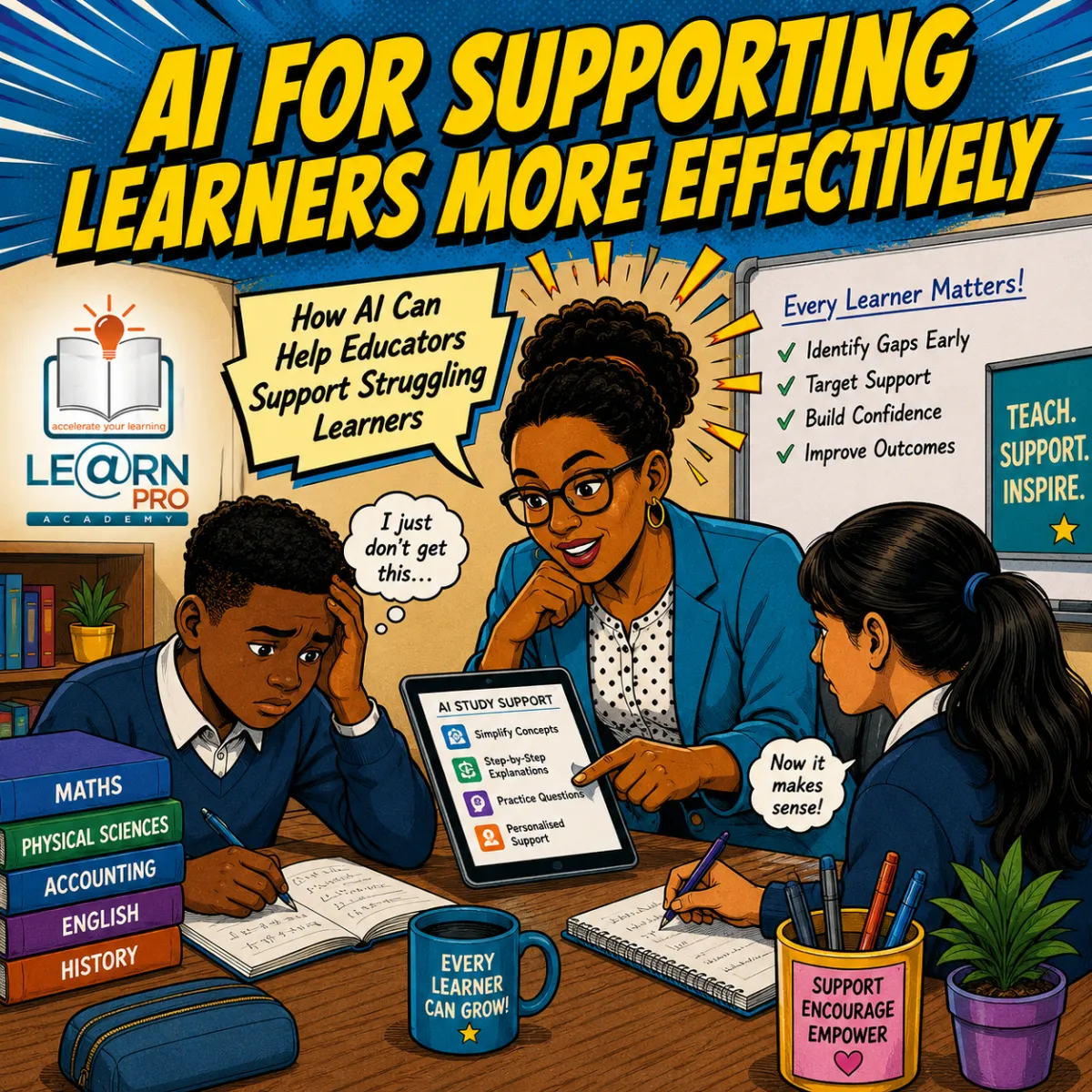 How AI Can Help Educators Support Struggling Learners