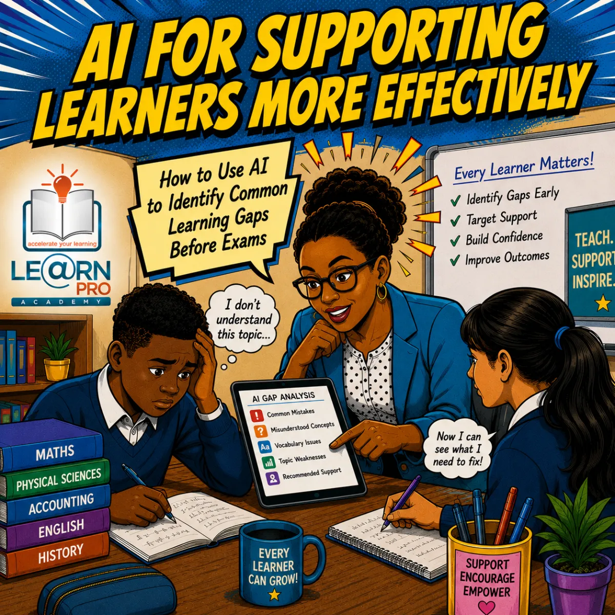 How to Use AI to Identify Common Learning Gaps Before Exams