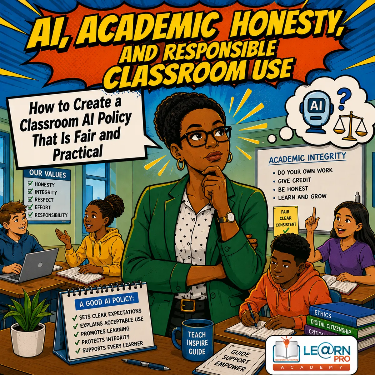 How to Create a Classroom AI Policy That Is Fair and Practical