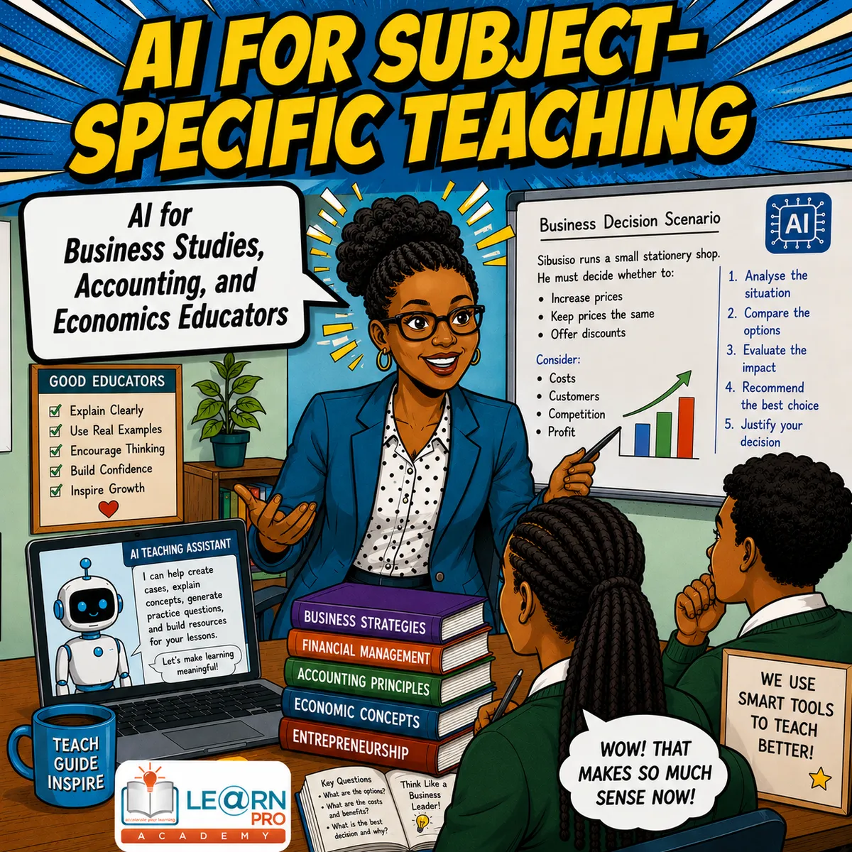 AI for Business Studies, Accounting, and Economics Educators