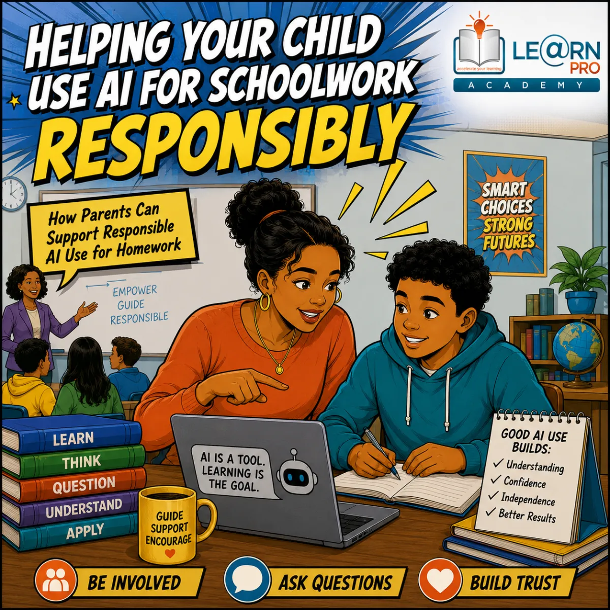 How Parents Can Support Responsible AI Use for Homework