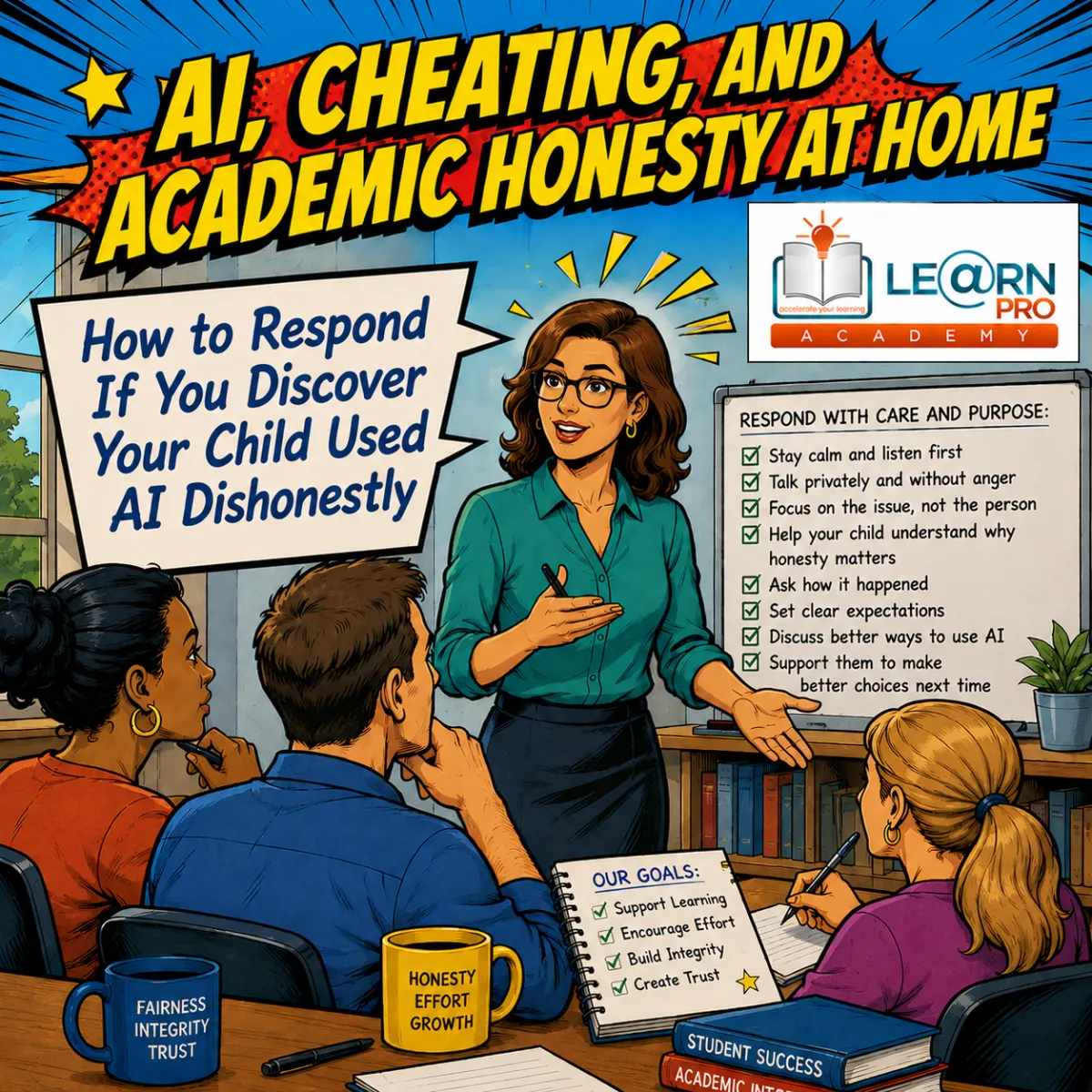 How to Respond If You Discover Your Child Used AI Dishonestly