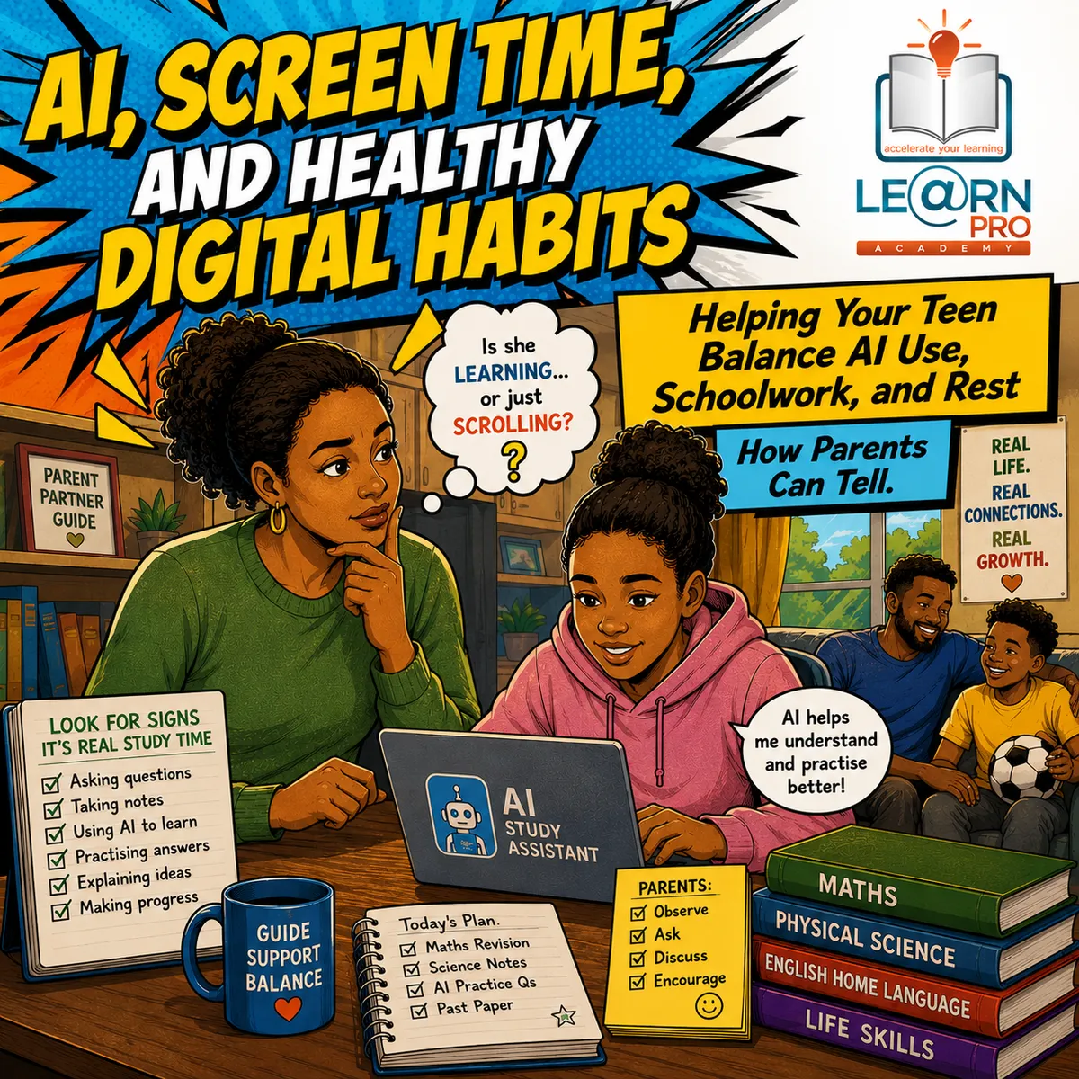Helping Your Teen Balance AI Use, Schoolwork, and Rest