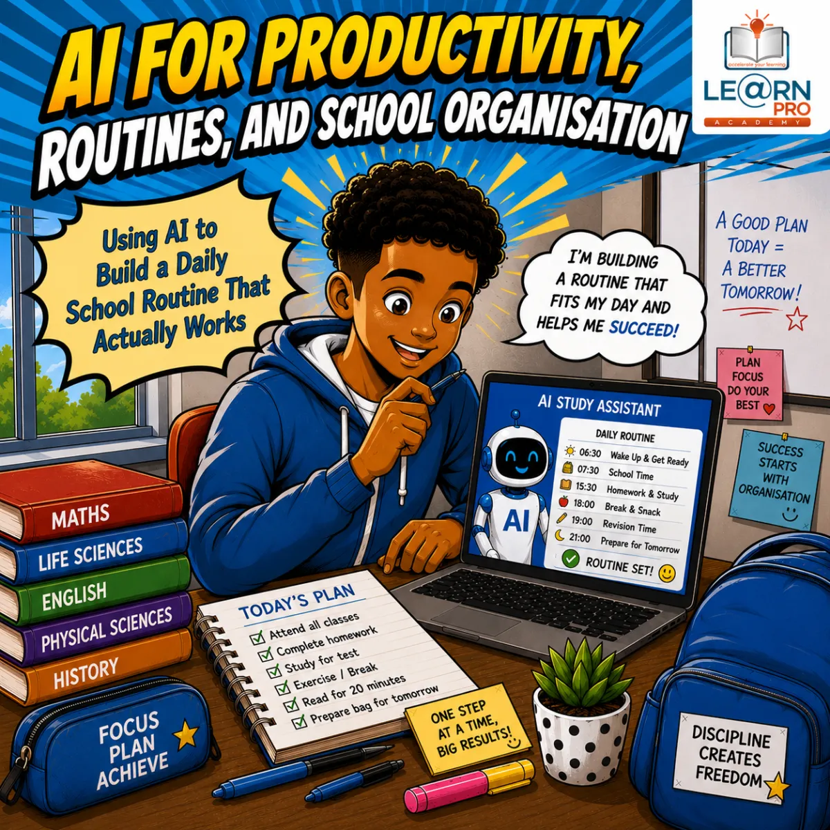 Using AI to Build a Daily School Routine That Actually Works