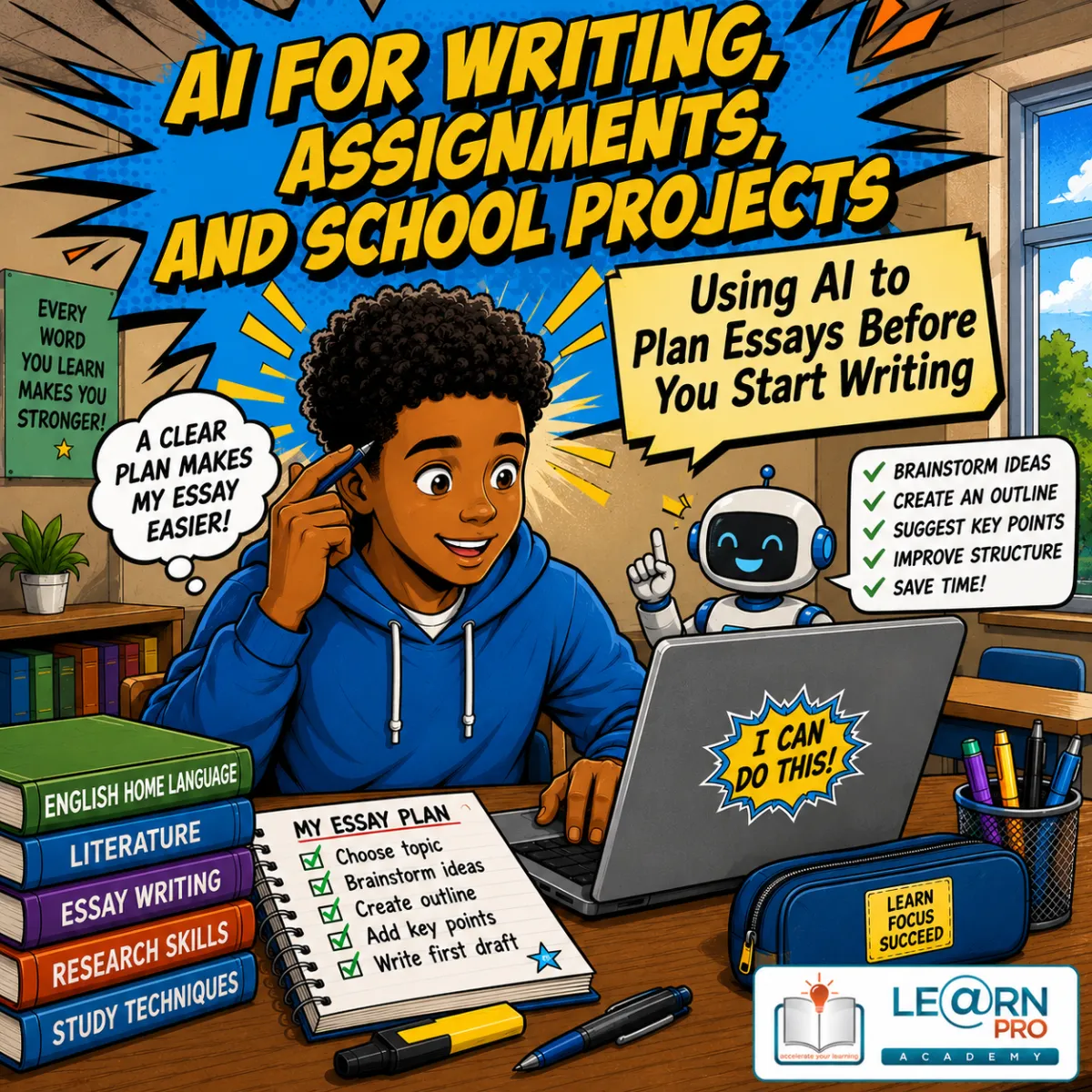 Using AI to Plan Essays Before You Start Writing