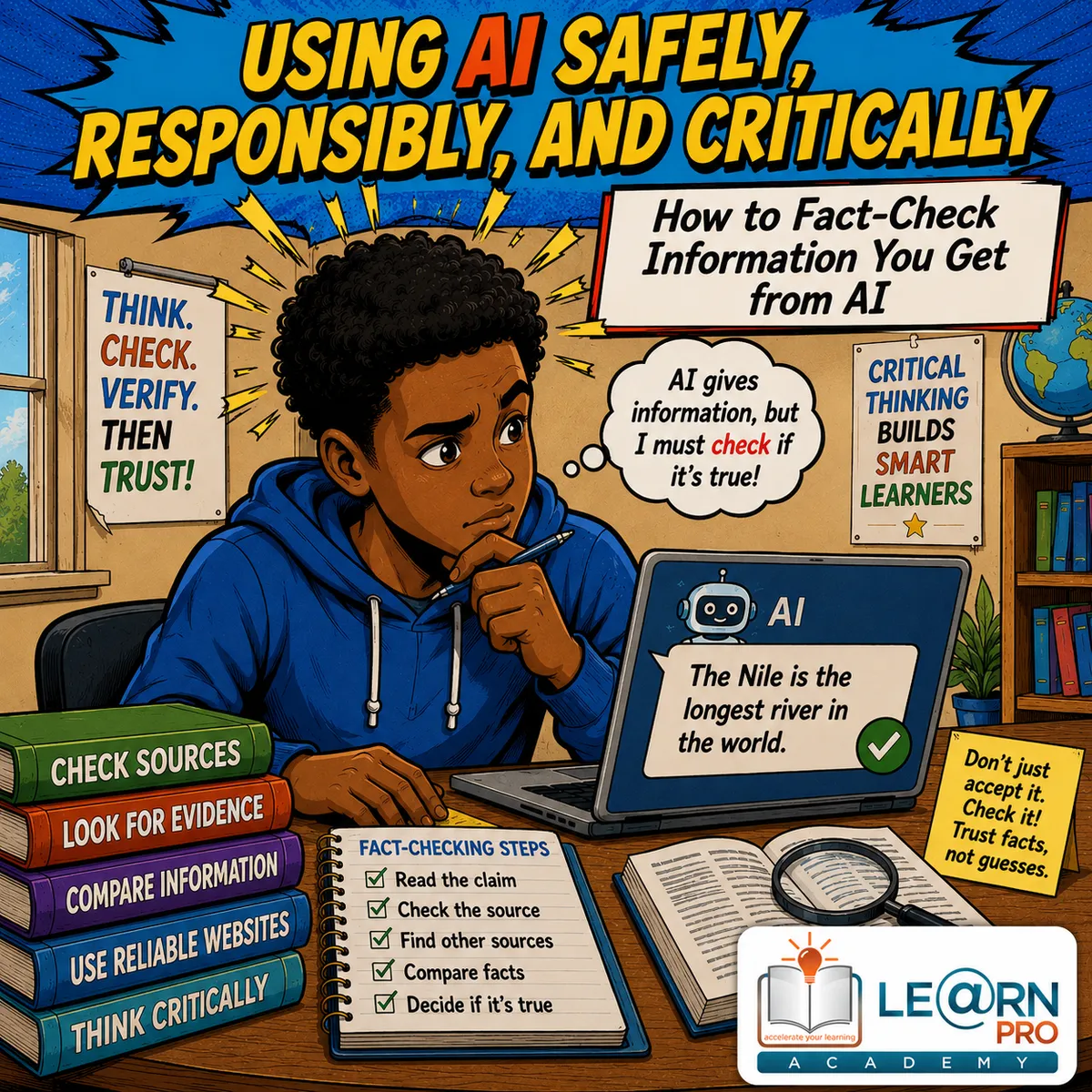 How to Fact-Check Information You Get from AI