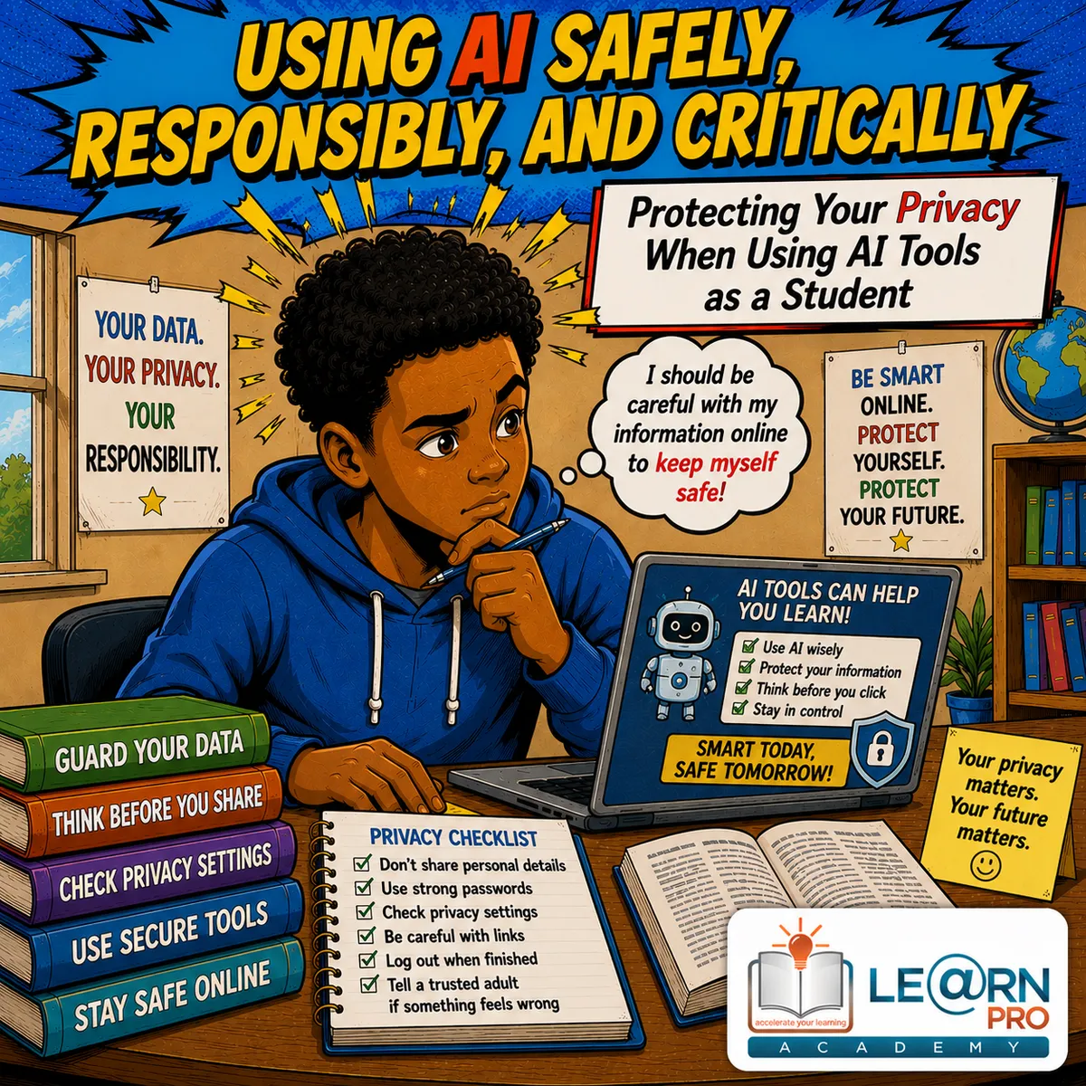 Protecting Your Privacy When Using AI Tools as a Student