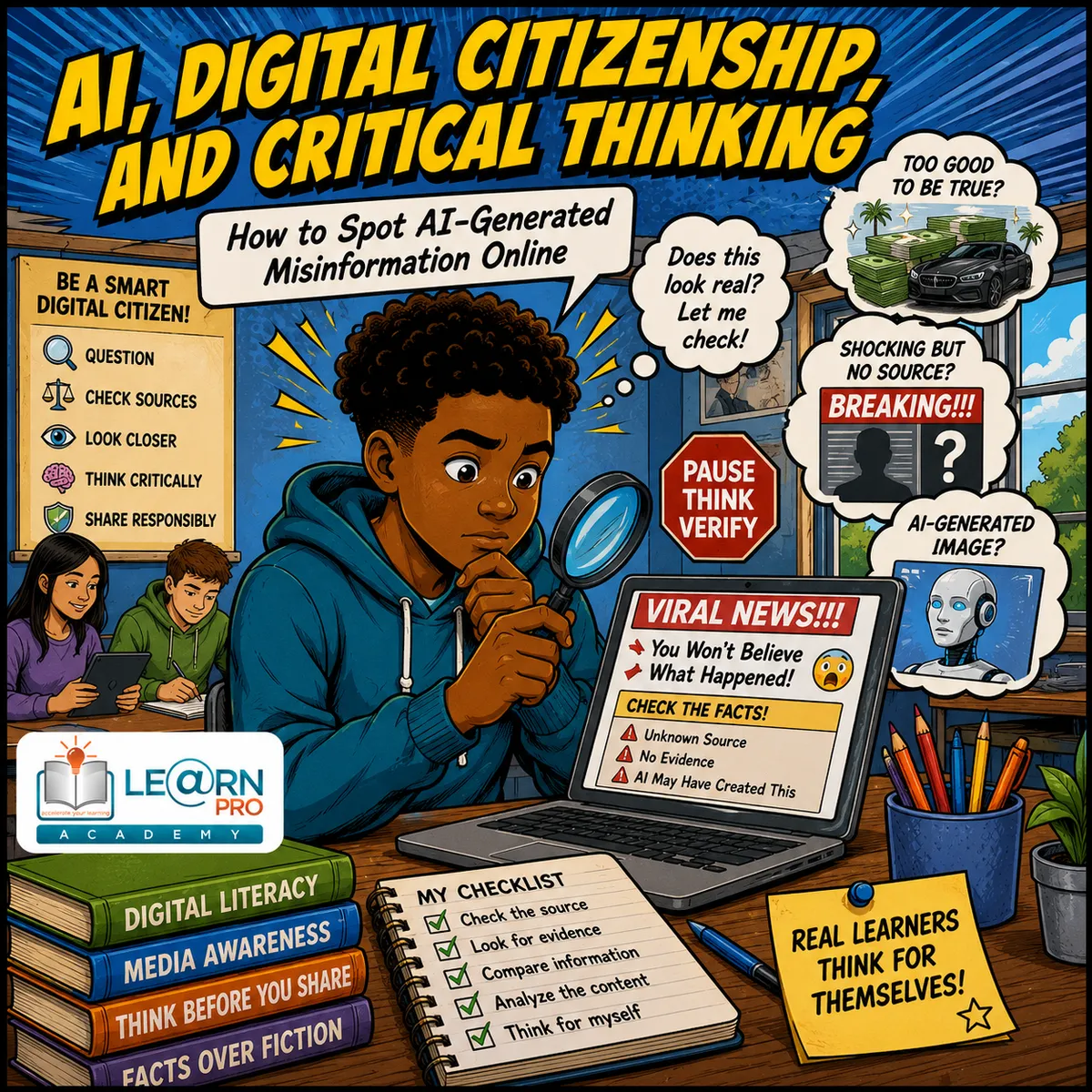 How to Spot AI-Generated Misinformation Online