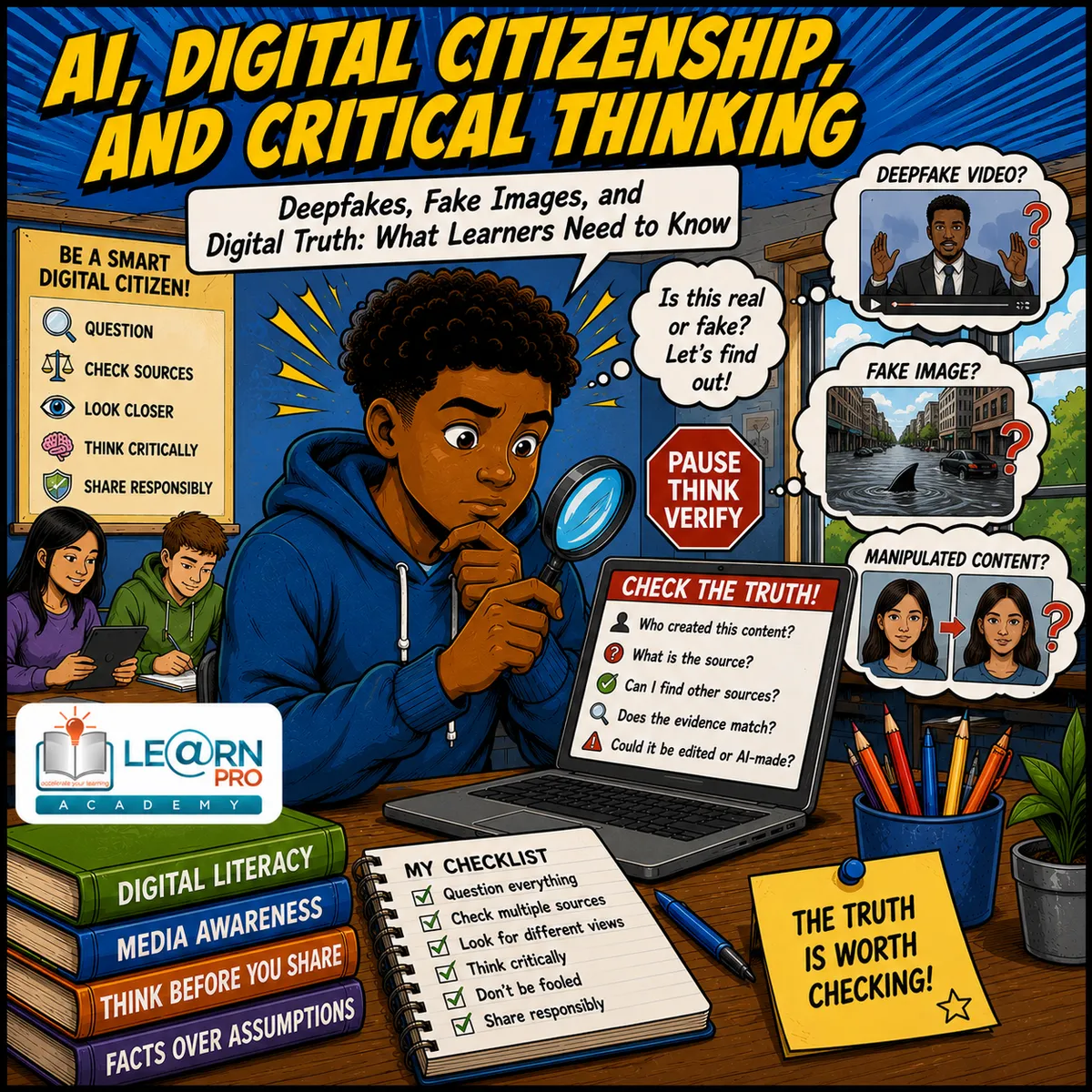 Deepfakes, Fake Images, and Digital Truth: What Learners Need to Know