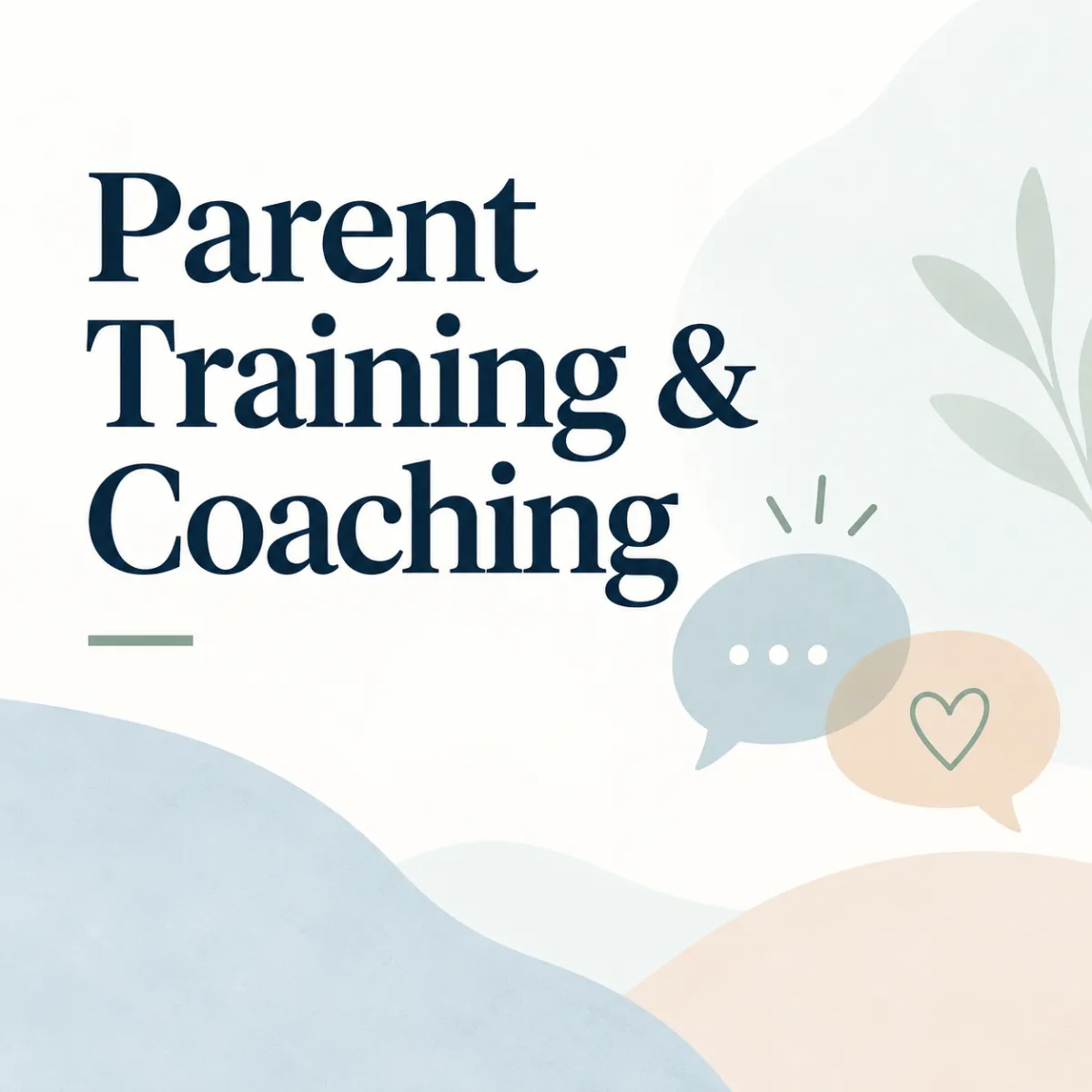 ABA Parent Training & Coaching