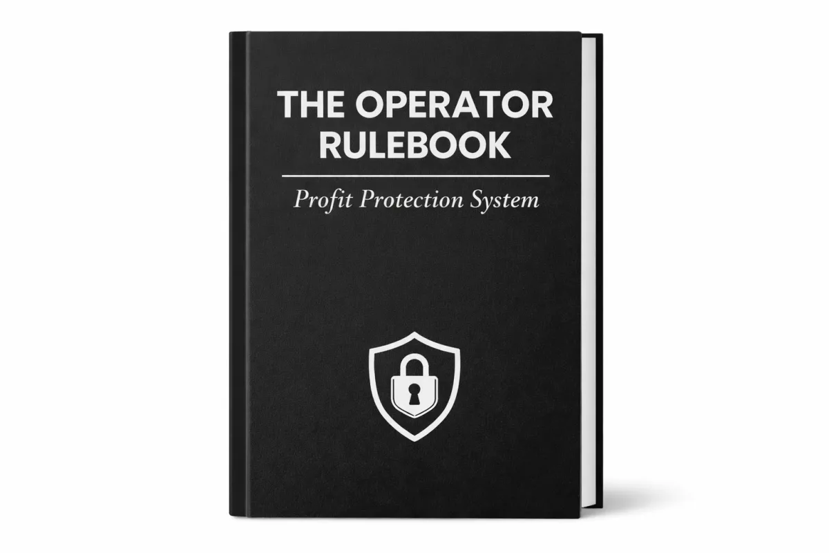Operator Rulebook manual cover