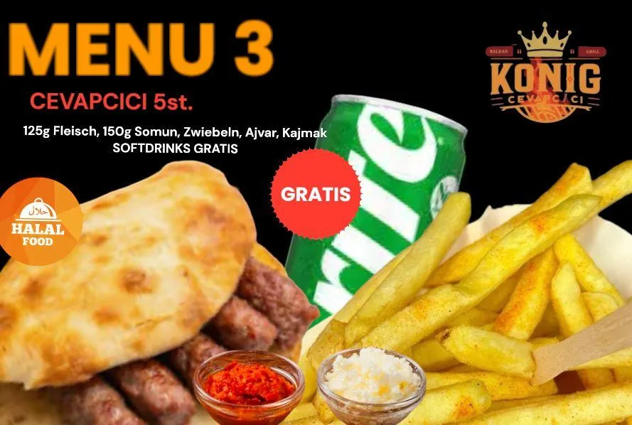 Leckere Schnellmbiss Bratwurst im Brötchen