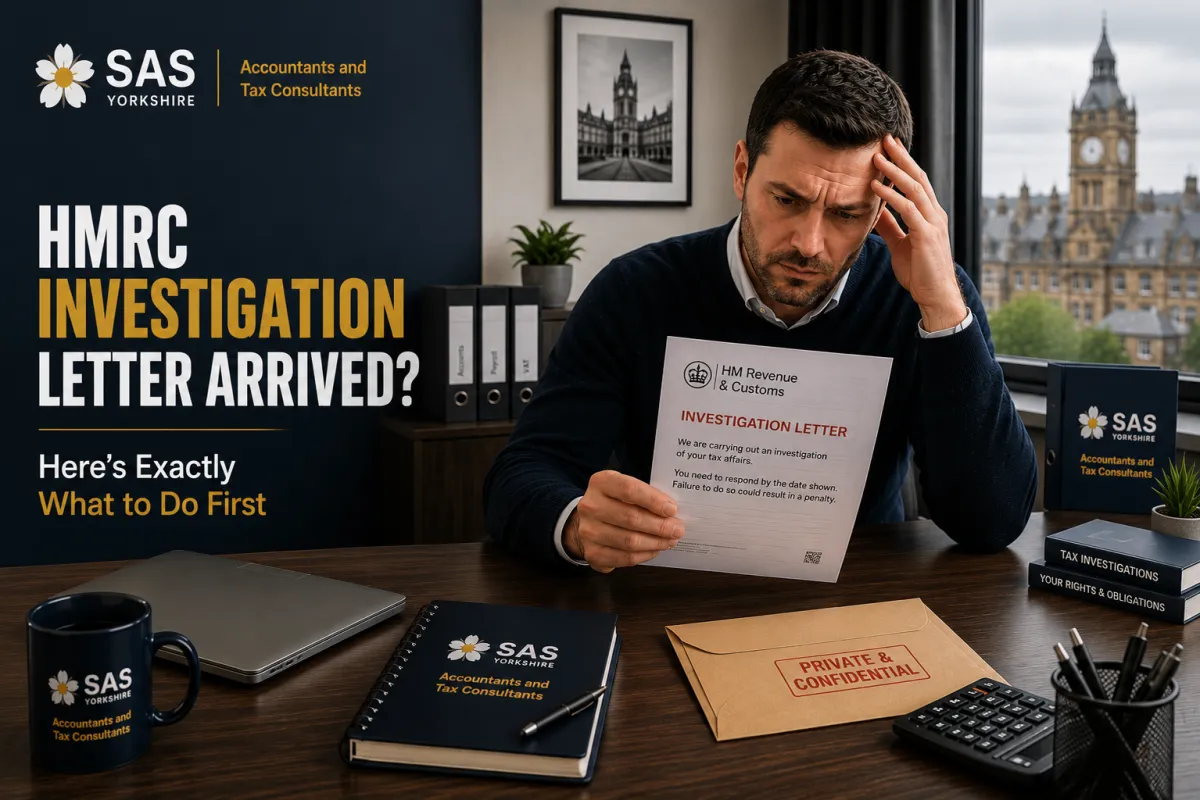 HMRC Investigation Letter: What Should You Do First?