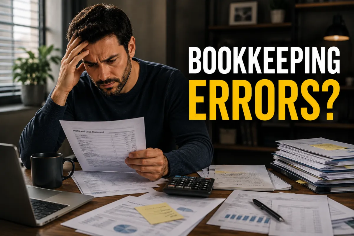 bookkeeping mistakes UK