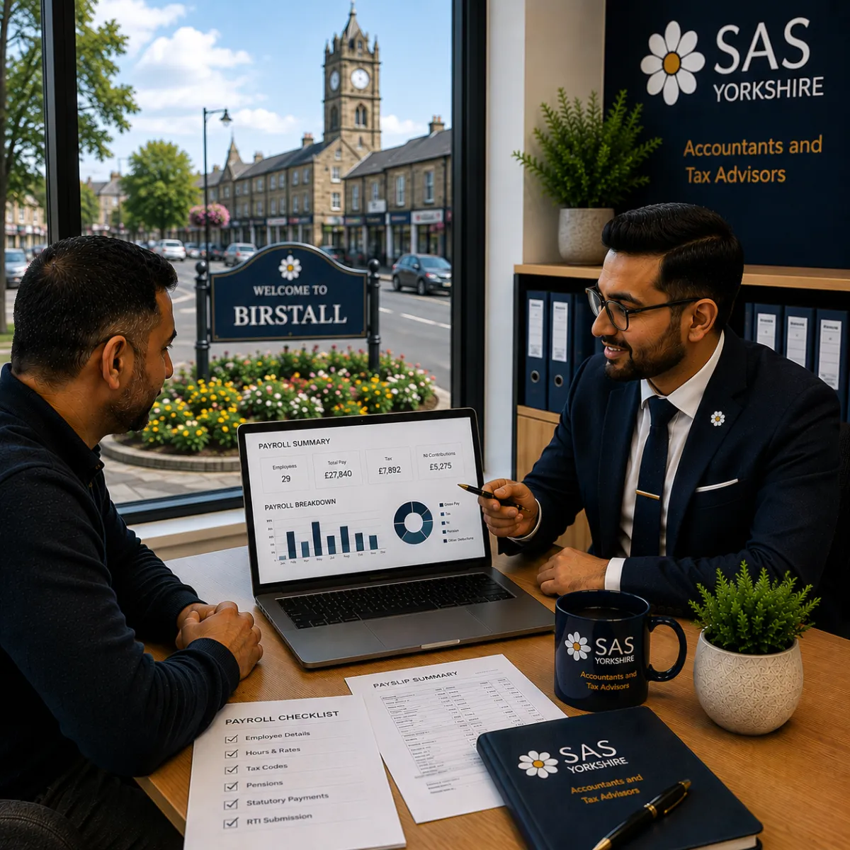 Professional payroll services and secure data processing in Birstall