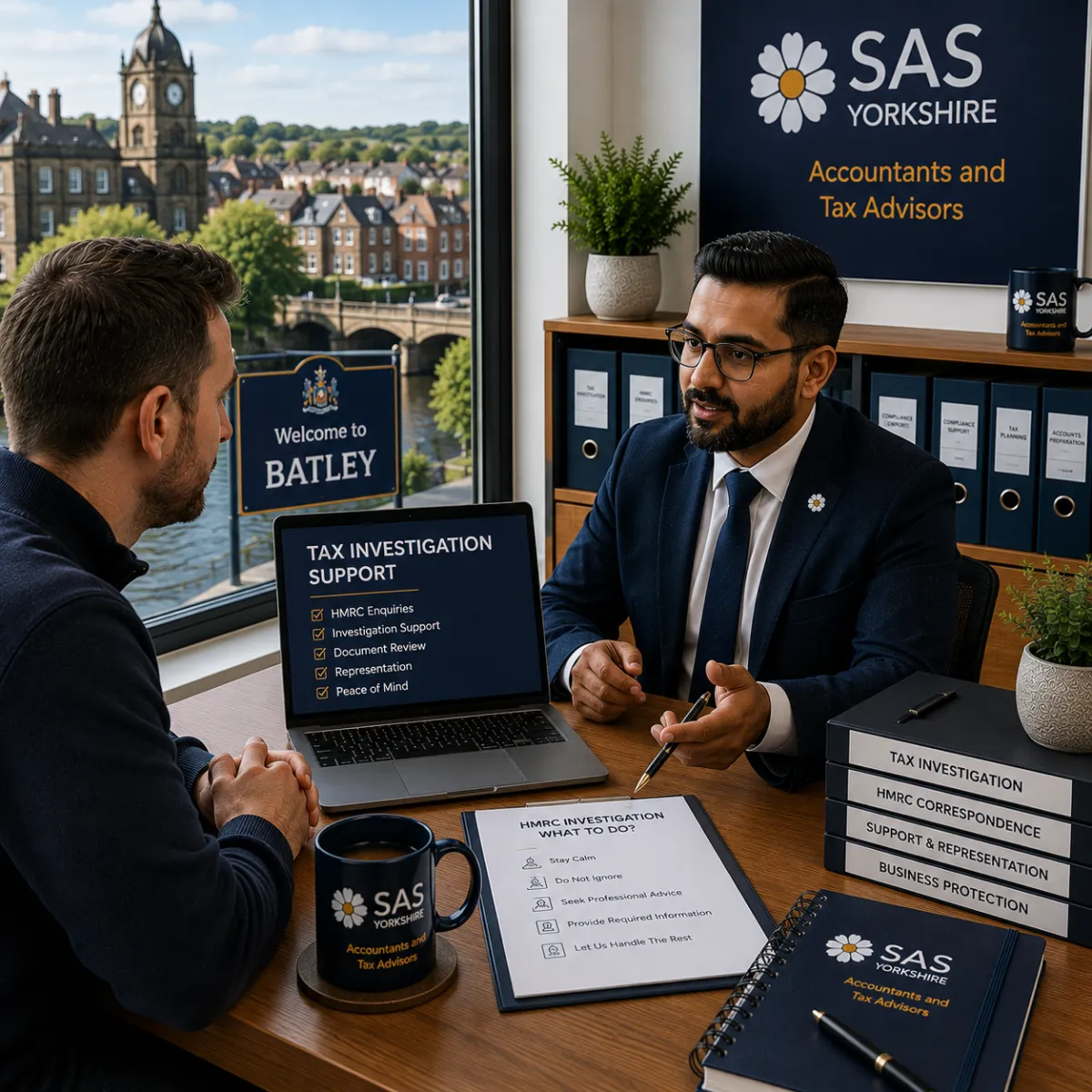 Confidential tax investigation consultation