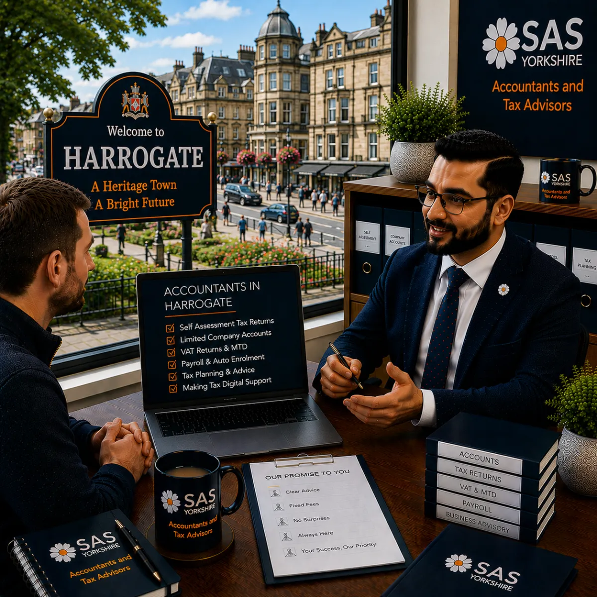 Harrogate, North Yorkshire professional business and town architecture