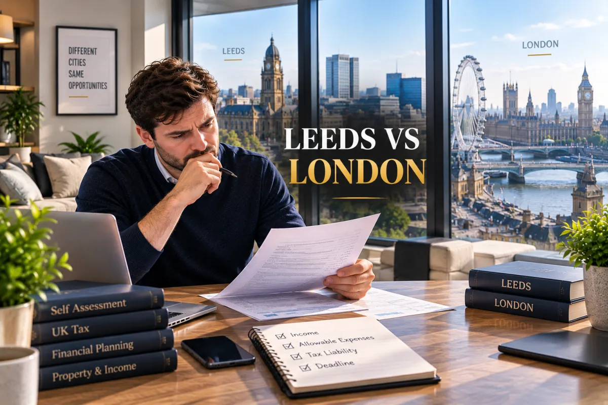self assessment Leeds vs London