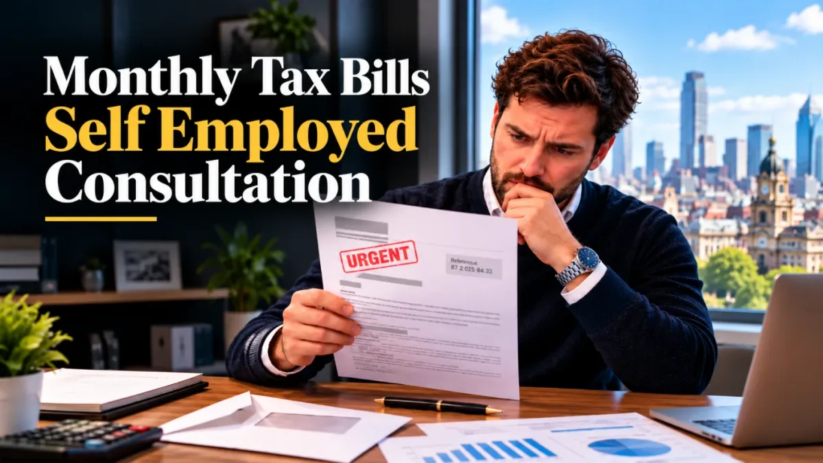 Monthly Tax Bills Self Employed Consultation