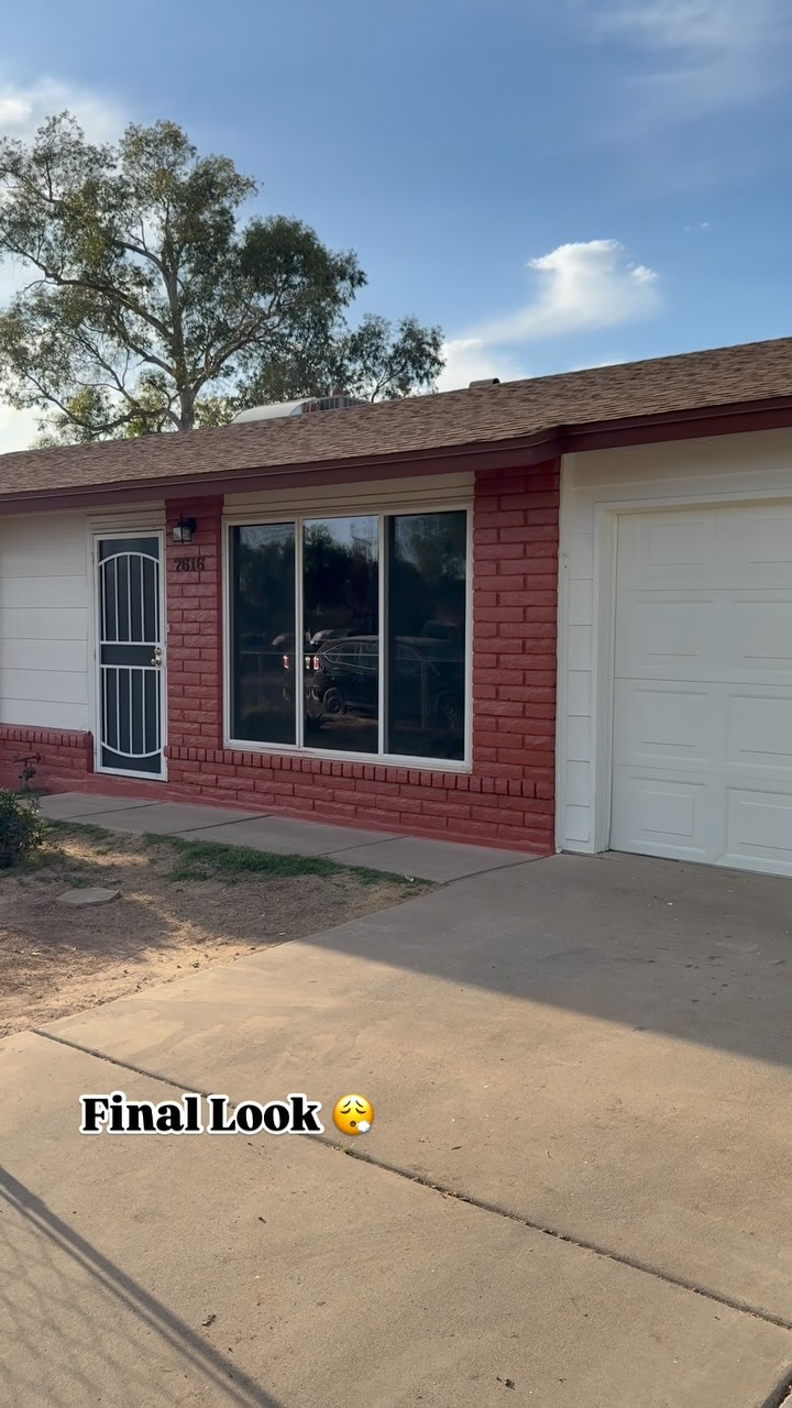 Completed exterior house painting — clean finished look by AZ Elevate, Mesa AZ