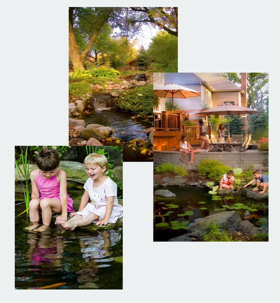 Prestige Illumination Ponds Image Collage