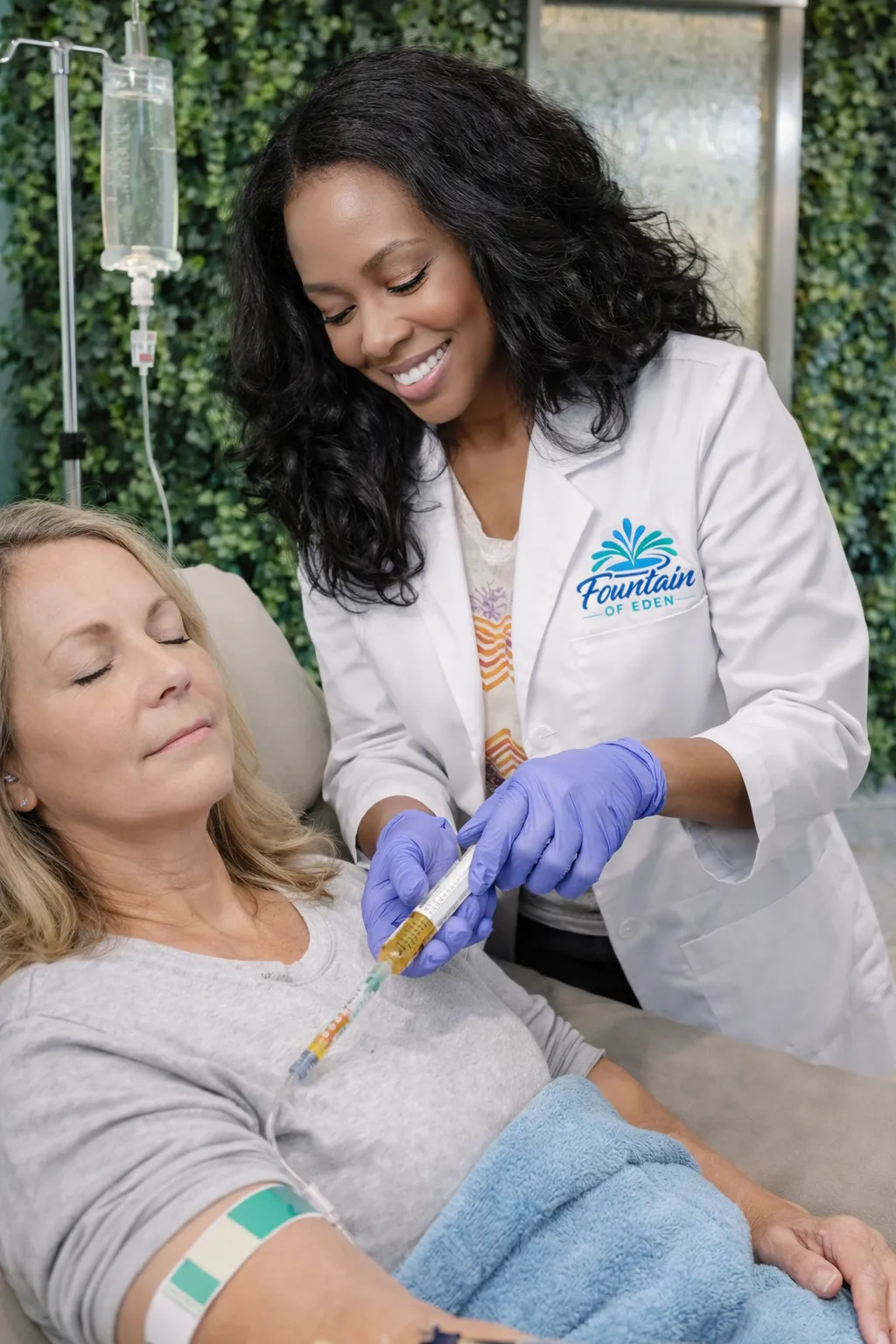 woman sitting on hill