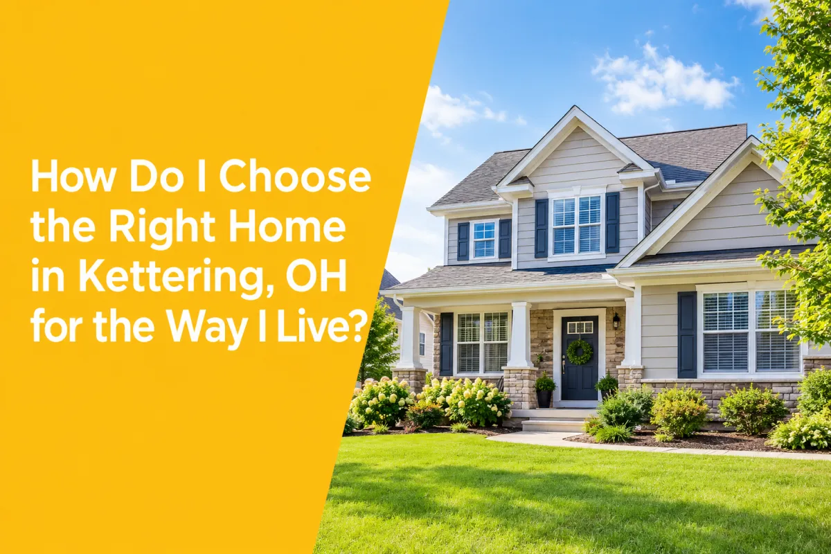 Kettering OH real estate homes and neighborhoods for home buyers