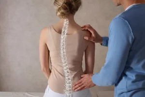 Back pain Woman Image
