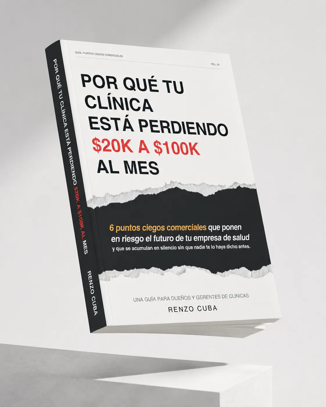 eBook Guía - Por que tu clínica sta perdiendo de 20K a 100K al mes